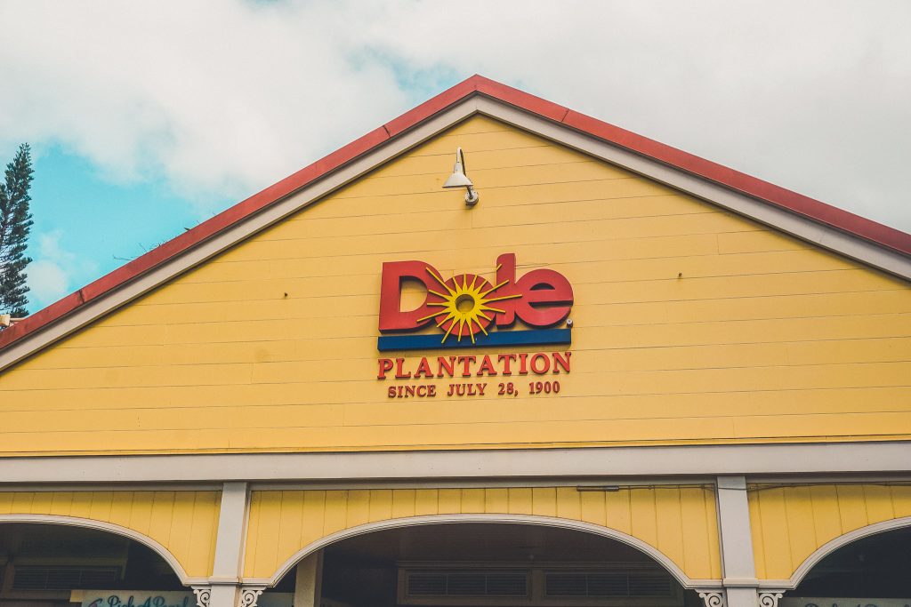 Dole Pinapple Plantation in Oahu