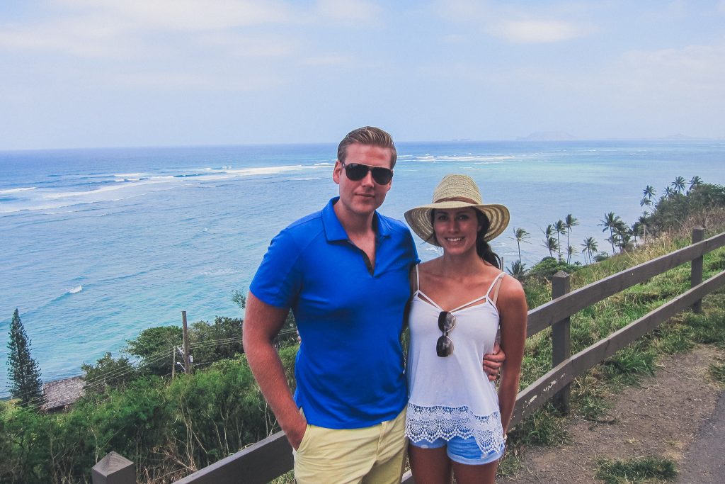 couple at Kualoa Ranch