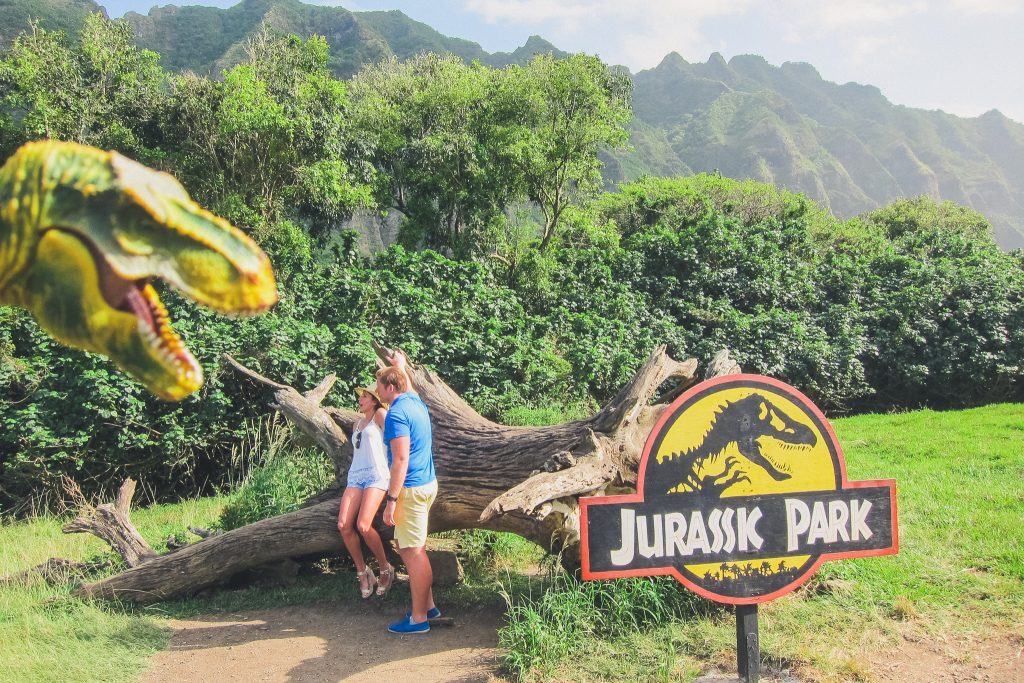 Jurassic Park filming location on Oahu