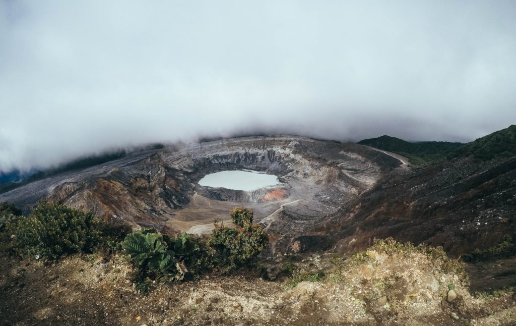 Poas Volcano in Costa Rica