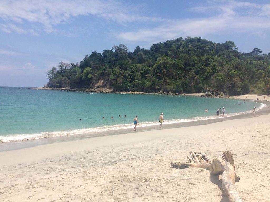 Manuel Antonio in Costa Rica, beach