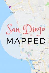 tourist attraction map of san diego