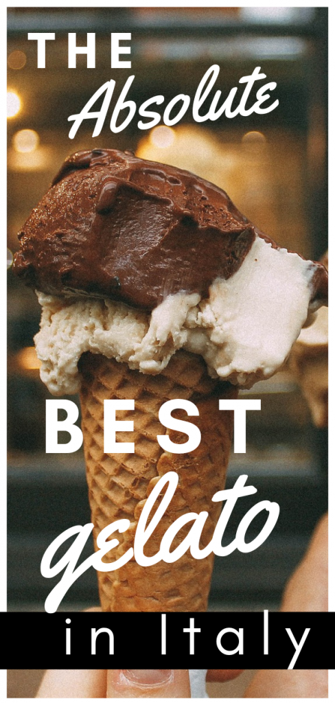 best gelato in italy