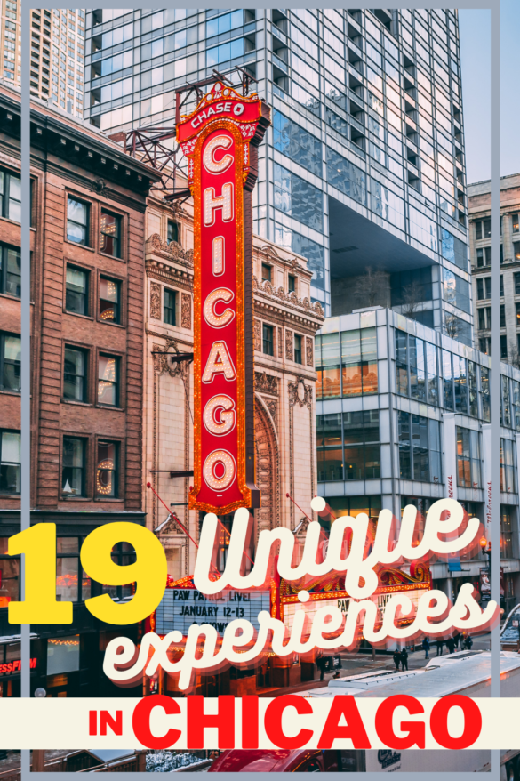 19 Unique Experiences in Chicago Valentina's Destinations