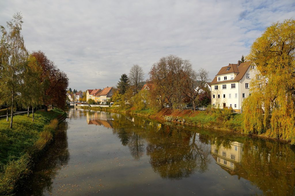 Danube River in Austria 