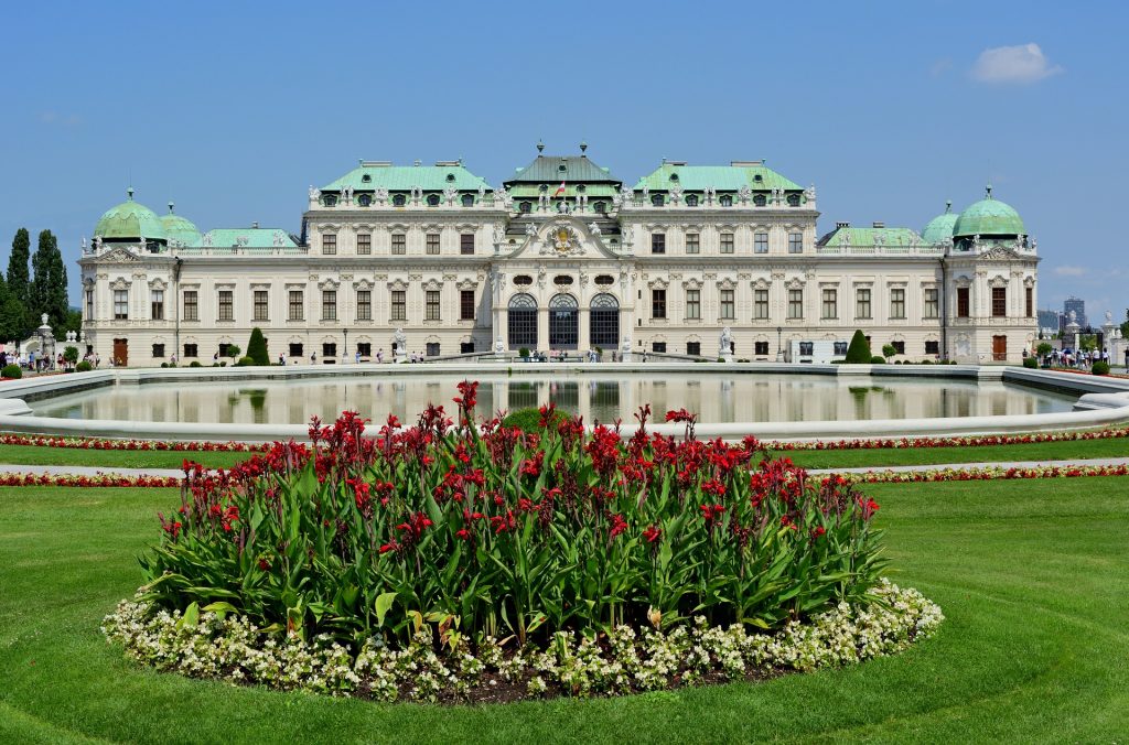 belvedere palace in vienna