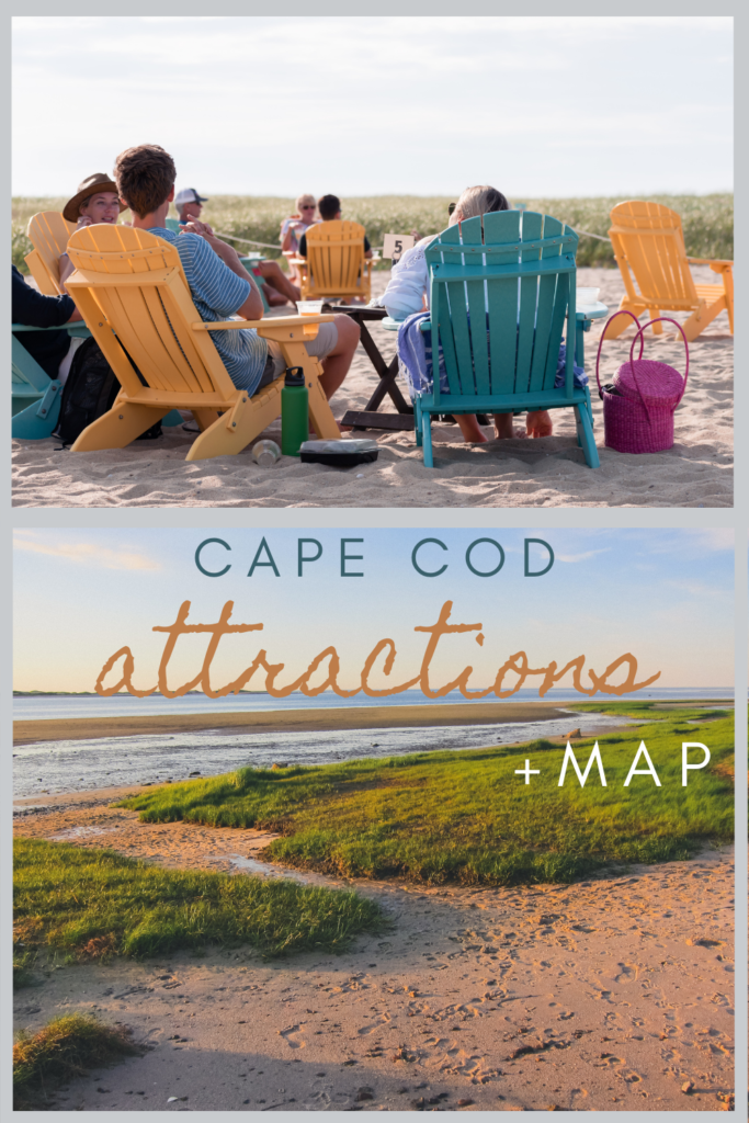 cape cod attractions map pin