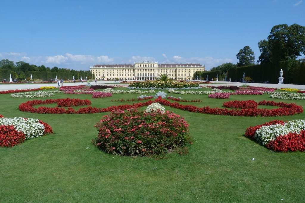 schonbrunn palace in Vienna