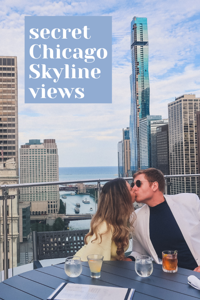Best views of Chicago skyline pin