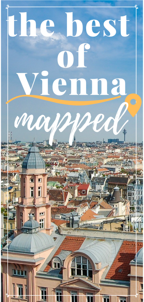 Comprehensive Walking Tour Map of Vienna - Valentina's Destinations