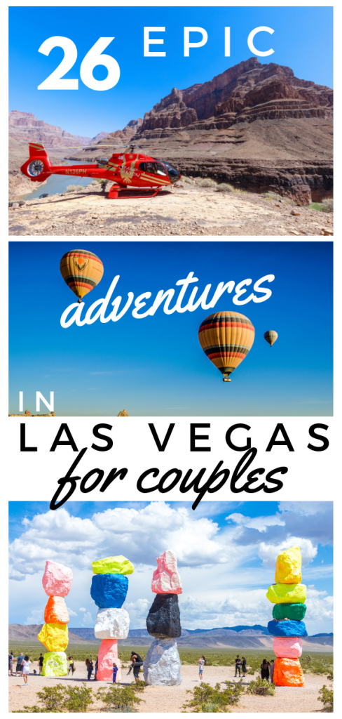 Things to do in Las Vegas for couples pin