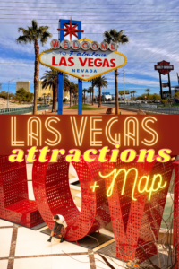  Las Vegas attractions map pin