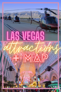 Las Vegas attractions map pin