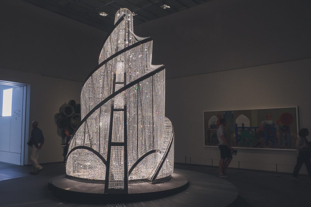  Louvre Abu Dhabi- Fountain of Light by ai weiwei