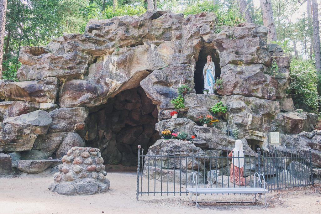 Grotto at Birutė Hill in Palanga Lithuania