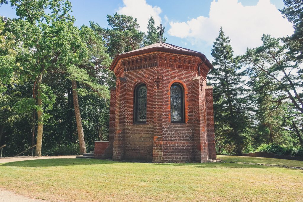 Little Chapel at the top of Birutė Hill.