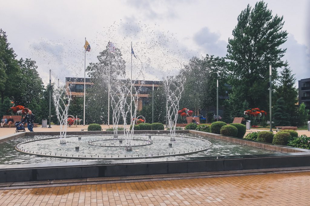  Musical Fountain in Palanga, Lithuania 