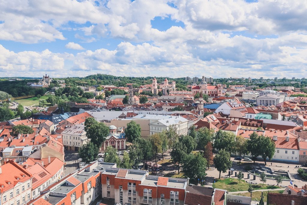 View from the top of St. John's church