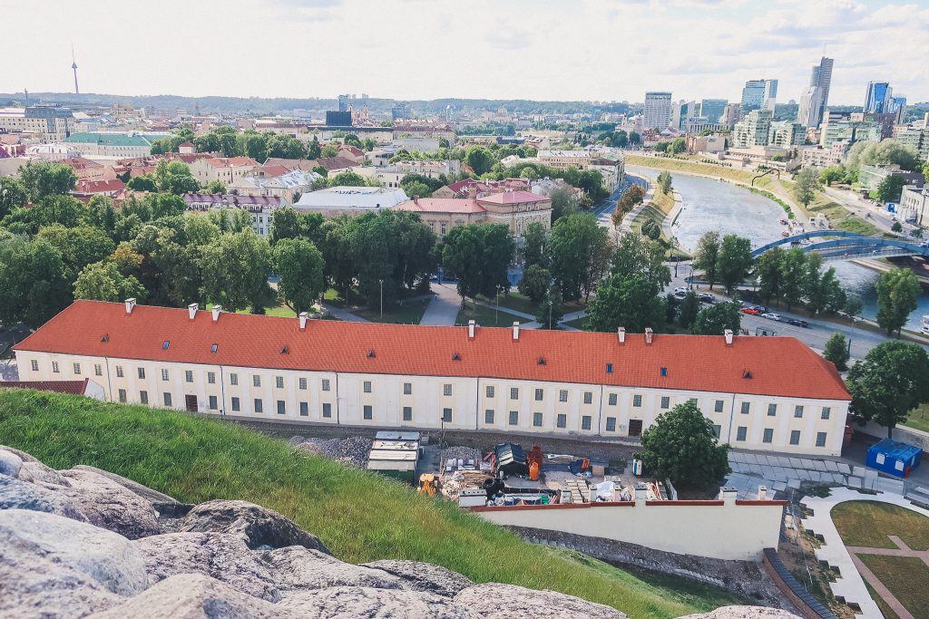 National Museum of Lithuania seen from above