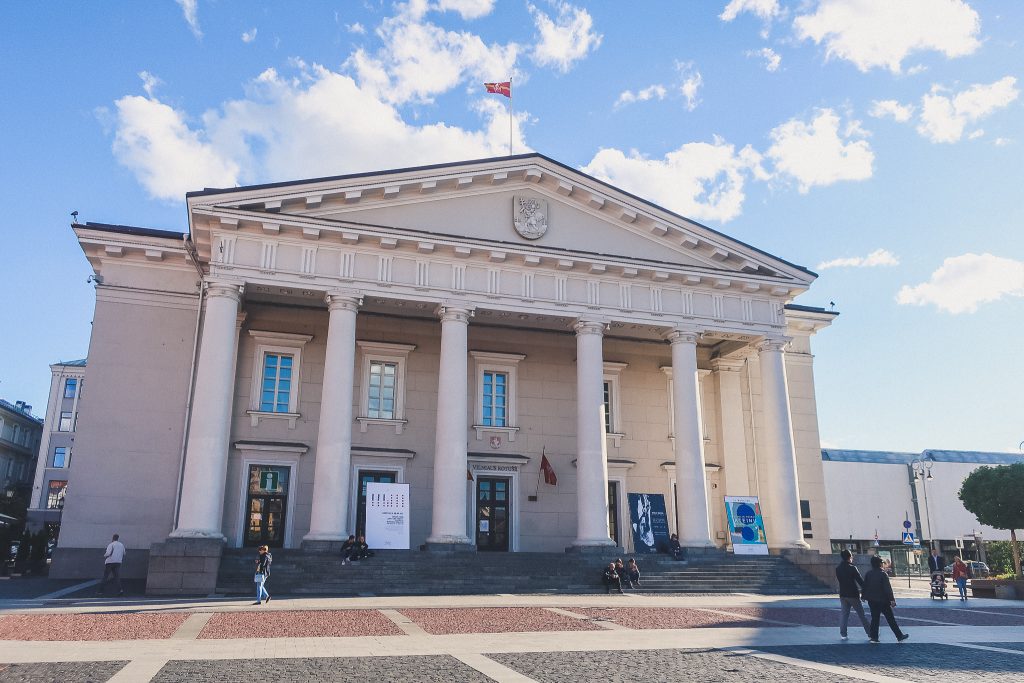 Vilnius Town Hall building 