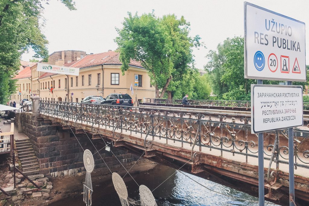 Bridge to Republic of Užupis