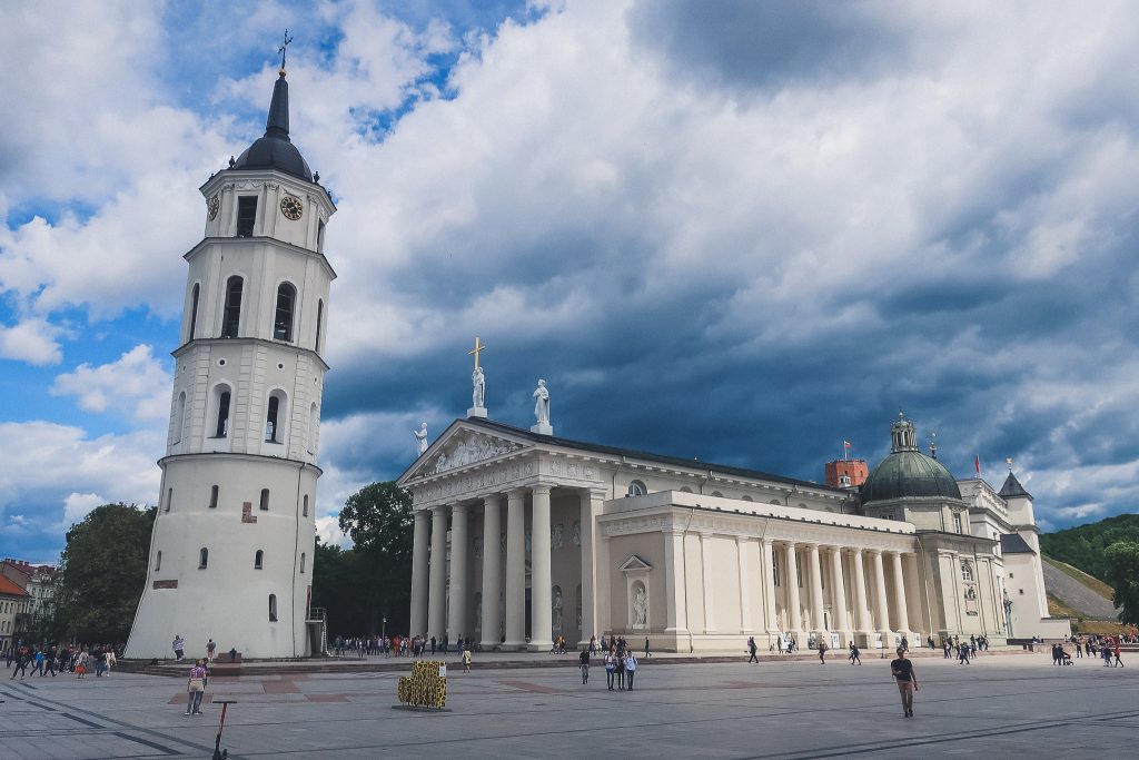 Vilnius Cathedral and bell tower