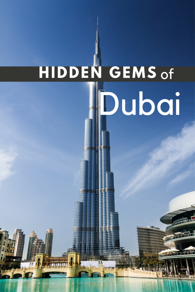 hidden gems in Dubai pin