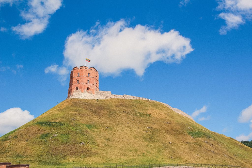 Gediminas Castle on Gediminas Hil