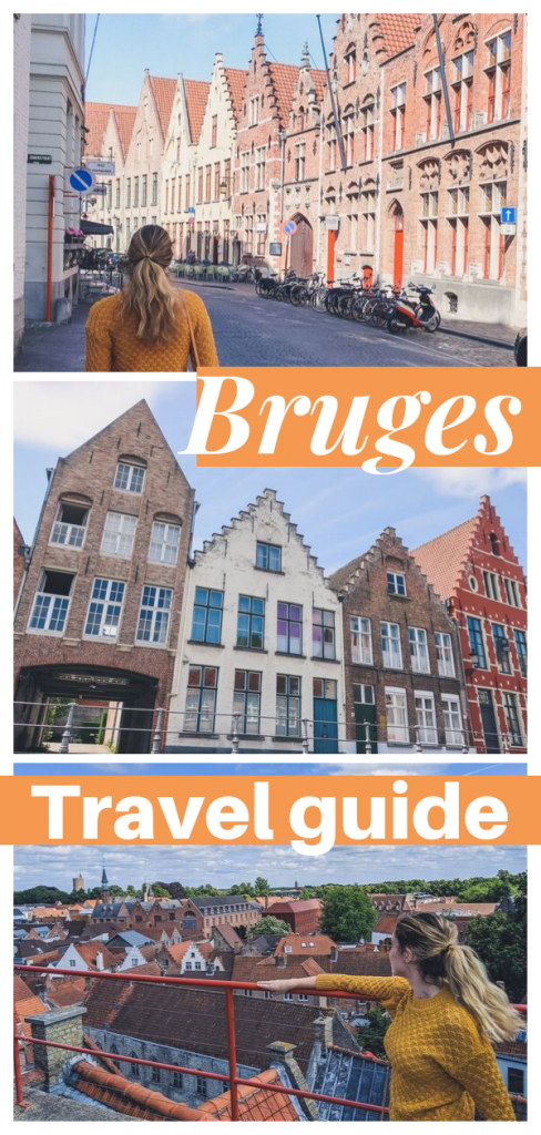 Bruges Tourist Map Pin