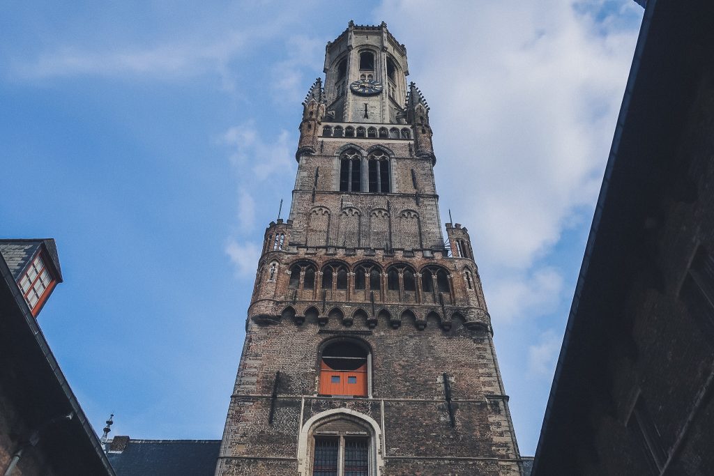 Tower of the Belfry of Bruges