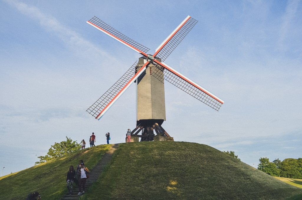 Sint-Janshuis Mill in Bruges