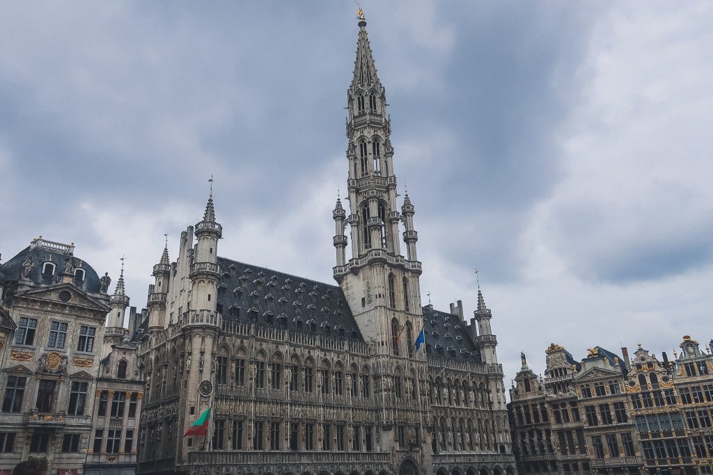 Brussels Town Hall Building 