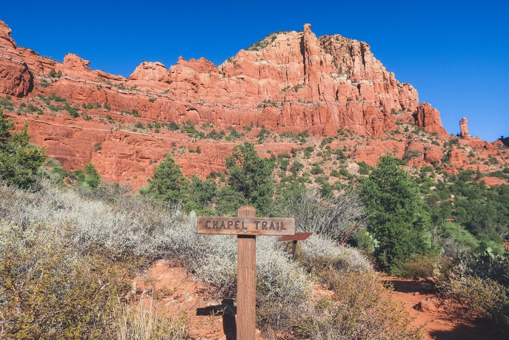 Chapel Trailhead in Sedona