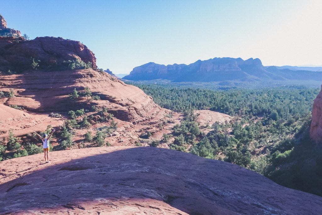 Views from Chicken Point Overlook in Sedona