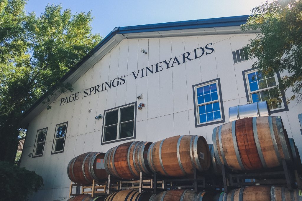 Page Springs Winery in Sedona