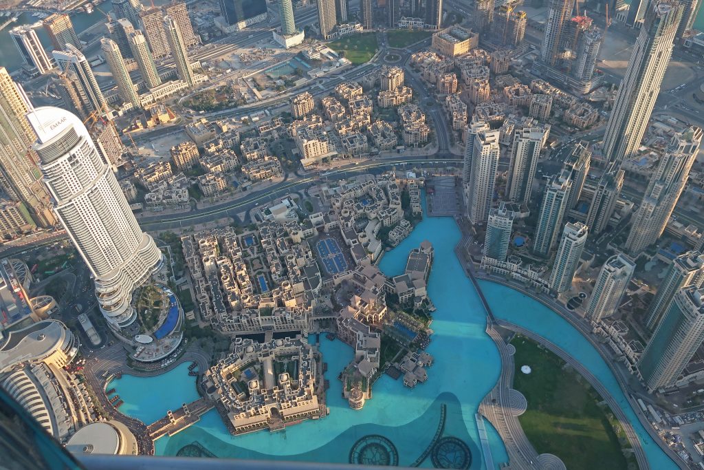 views from the top of the burj khalifa