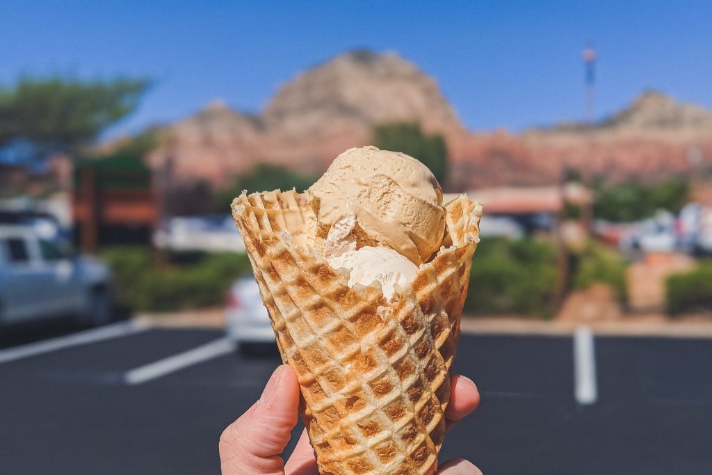 Red Rock Gelato in Sedona