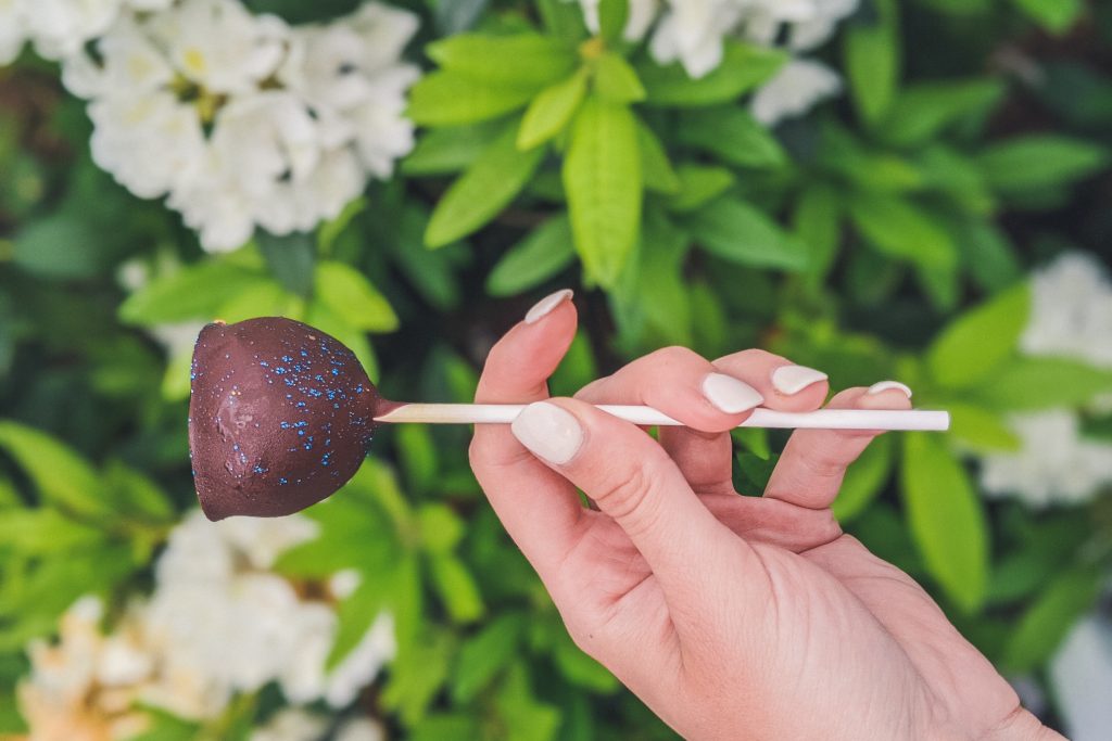 yummy cake pop from the Wicked Island Bakery in Nantucket