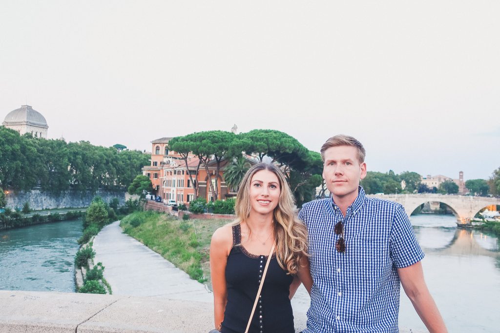 a couple in Rome