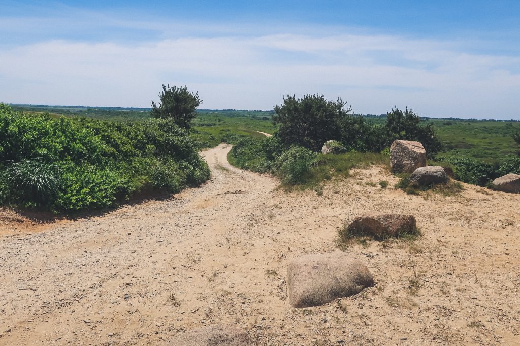 Alter rock trail, Nantucket Island