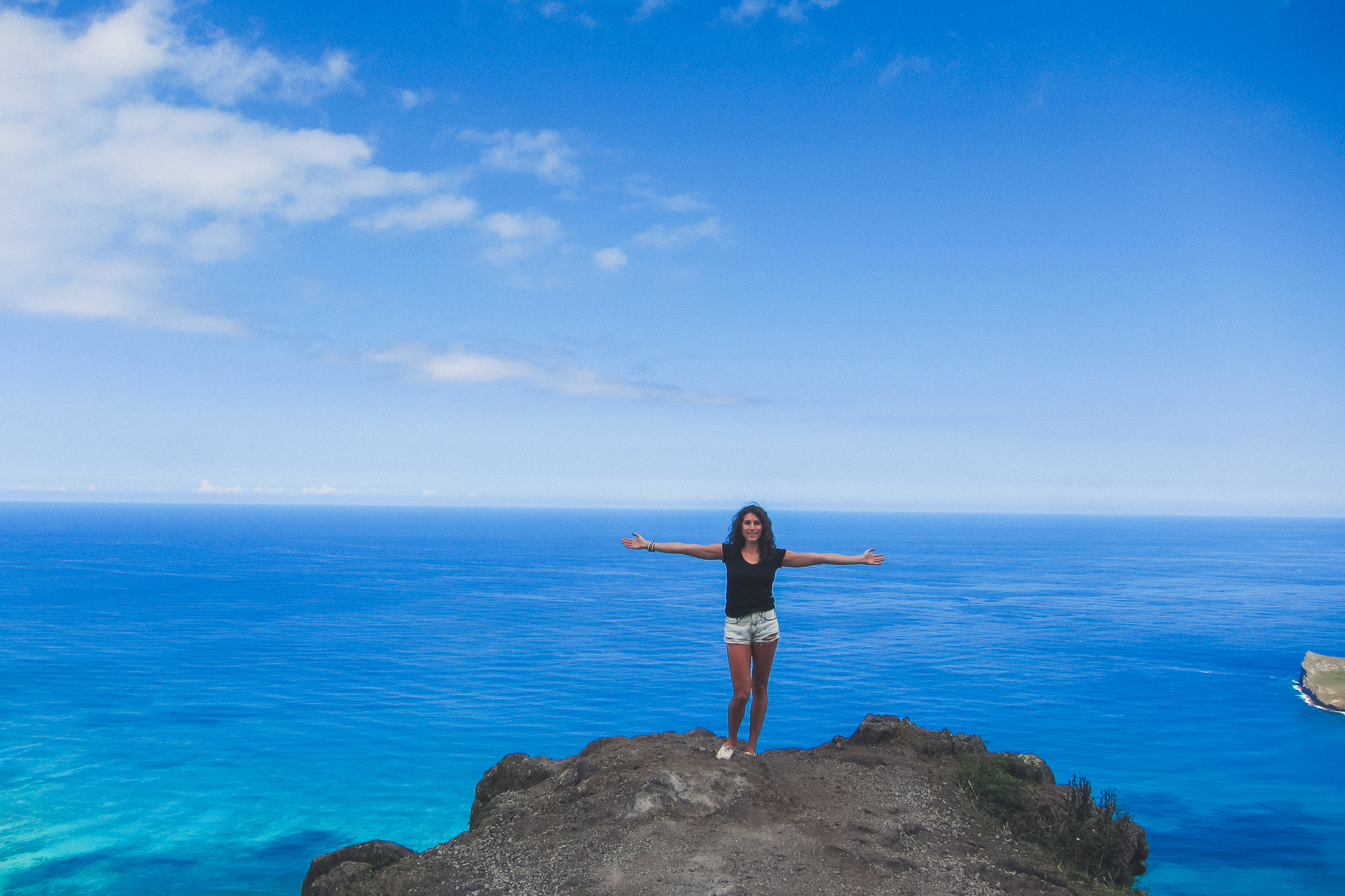 woman in hawaii