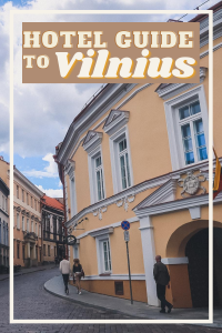 best hotels in vilnius pin