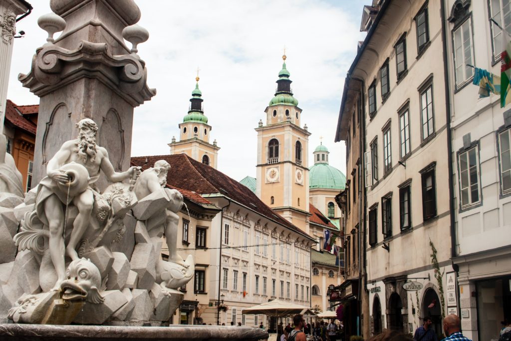 buildings, architecture in Ljubljana