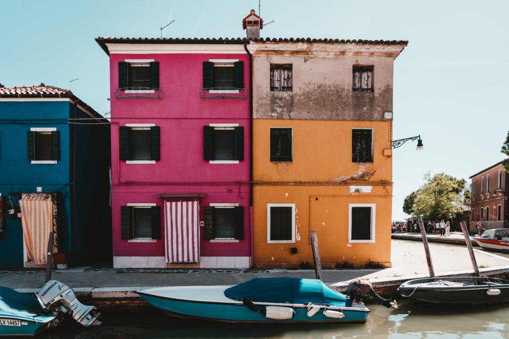 houses in Burano