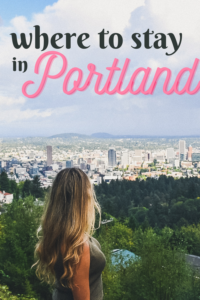 best places to stay in Portland pin