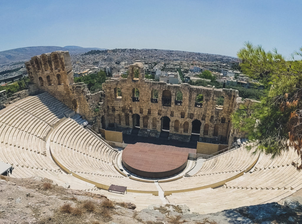 heatre of Herodes Atticus in Athens