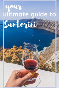 Santorini Tourist Map pin