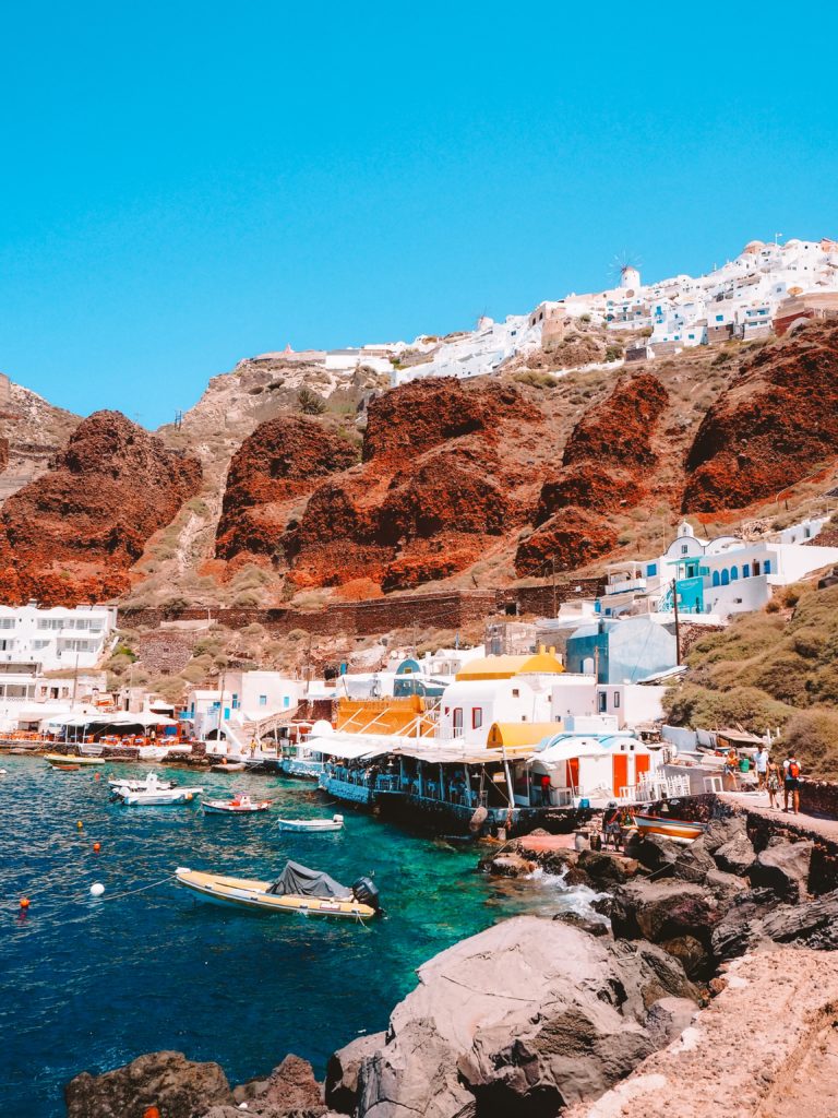 Ammoudi Bay in Santorini