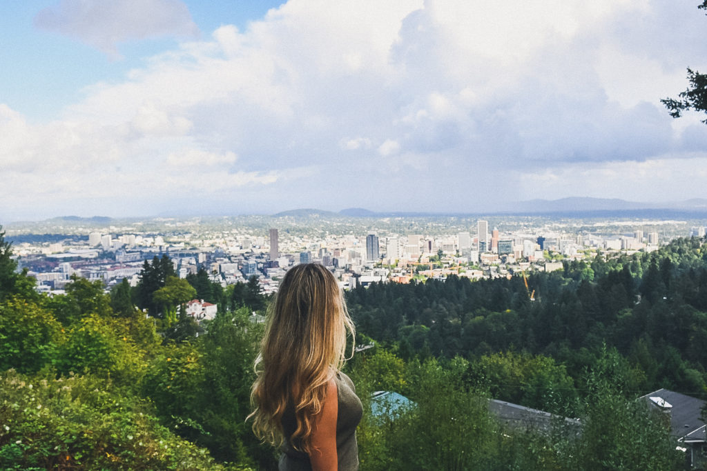 View from Pittock Mansion